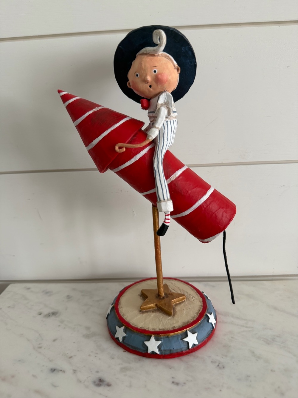 Lori Mitchell Dapper Dan the Rocket Man Figurine